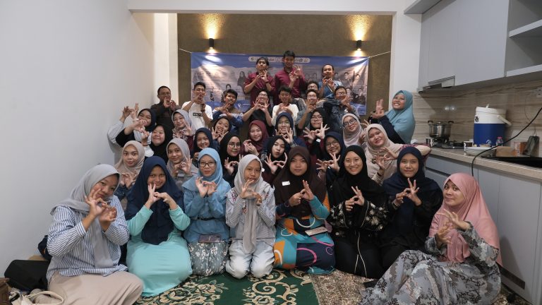 Foto bersama Halal Bi Halal SC